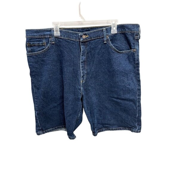 Wrangler Men's Size 40 Shorts Blue Denim Jean Work Wear Shorts Casual Relaxed - Picture 1 of 2
